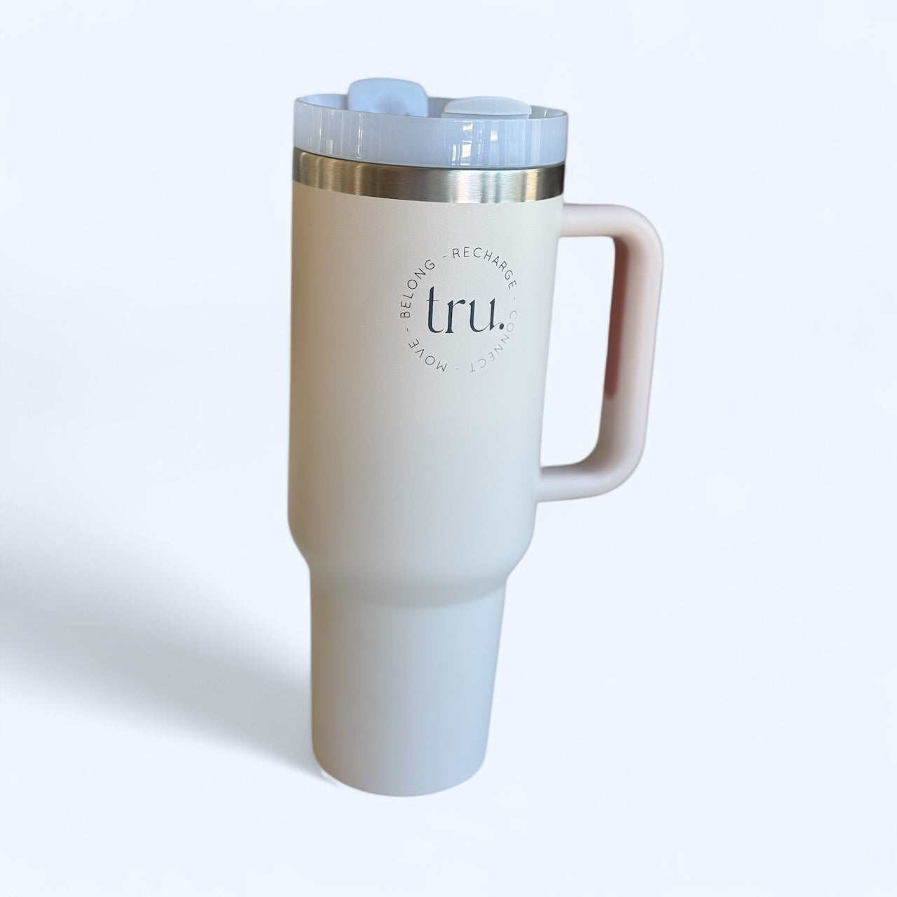 Stainless Steel Tumbler with Straw