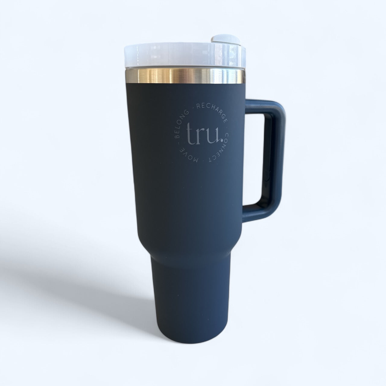 Stainless Steel Tumbler with Straw