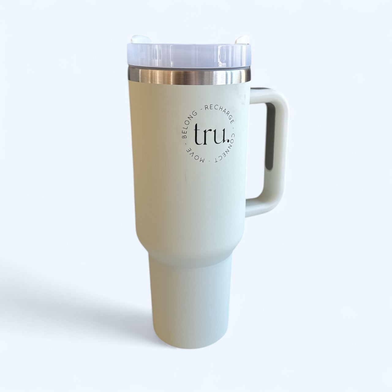 Stainless Steel Tumbler with Straw