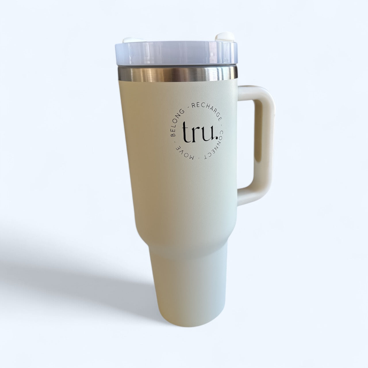 Stainless Steel Tumbler with Straw